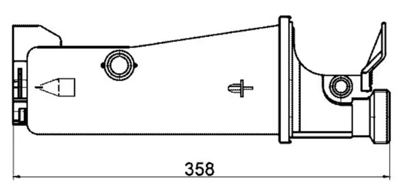 CRT 2 000S – CLEVITE 77 Coolant Reservoir, OE Replacement